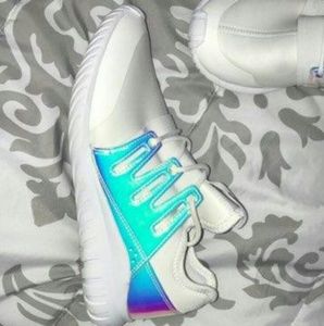 holographic adias Shoes woman worn only once